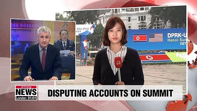 North Korea's FM says it only requested partial removal of sanctions