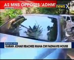 Ae Dil Hai Mushkil row_ Director Karan Johar reaches Maharashtra CM Devendra Fadnavis