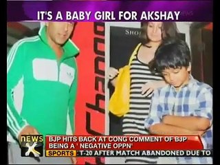 Akshay Kumar, Twinkle blessed with a baby girl - NewsX