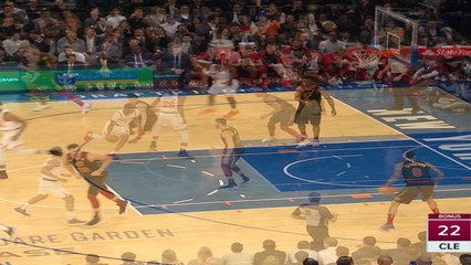 Cleveland Cavaliers at New York Knicks Raw Recap