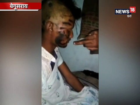 मनचले को पकड़कर गांव वालों ने मुड़ा सर, मुंह पर पोती कालिख, VIDEO वायरल