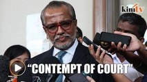 Shafee to be sued by AG for contempt of court