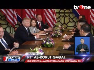 KTT Trump-Kim Berakhir Tanpa Kesepakatan