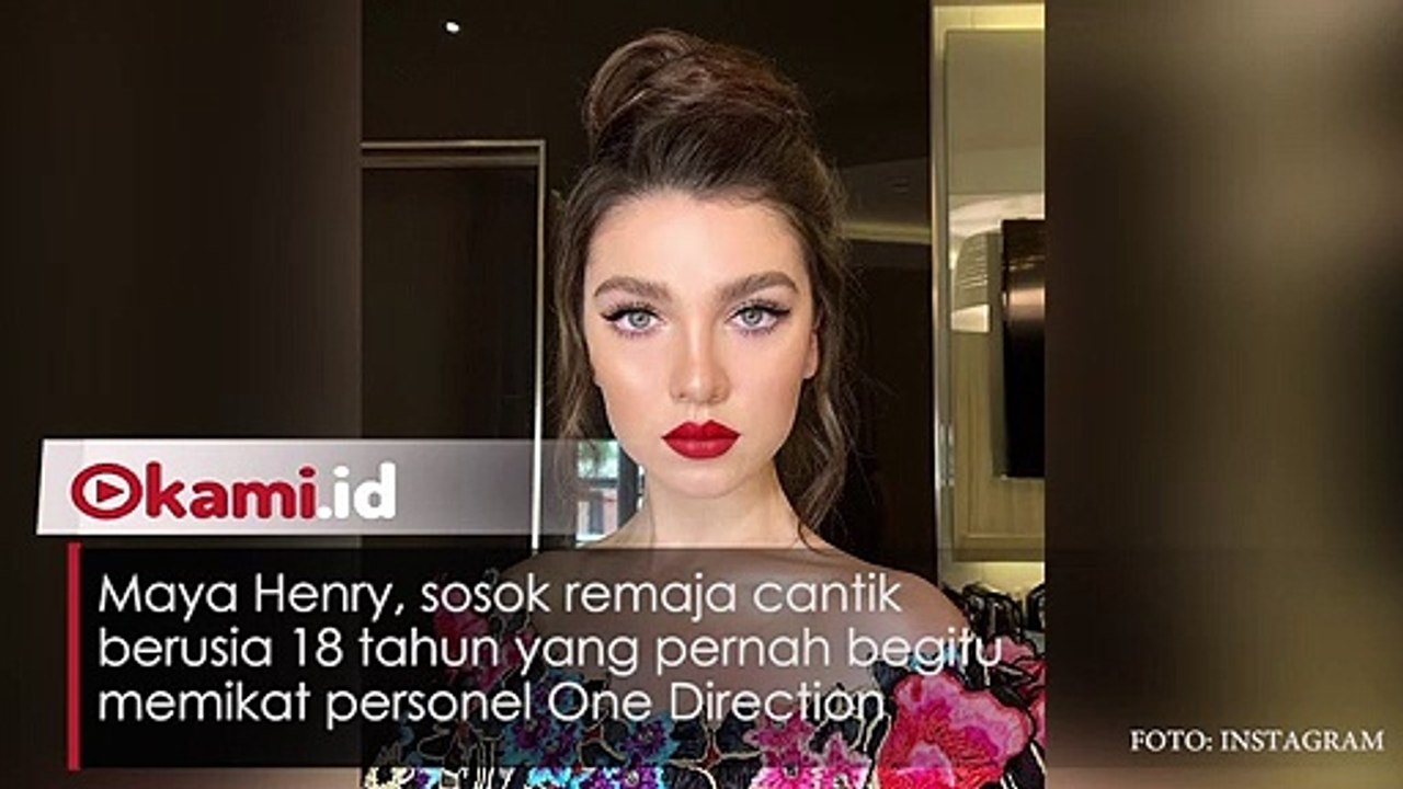 Maya Henry, Remaja Cantik yang Memikat Personel One Direction