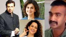 Kangana Ranaut, Taapsee Pannu & others on Wing Commander Abhinandan release | FilmiBeat
