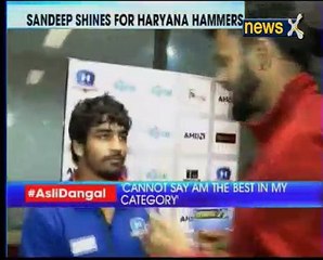 Pro Wrestling League, season 2_ Haryana Hammer's Sandeep Tomar down Rio Champion