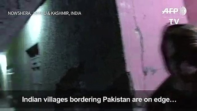 Mortar shells hit Indian villages near pakistan