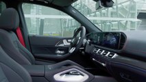 Der neue Mercedes-AMG GLE 53 4MATIC  - Interieur-Design mit roten Akzenten