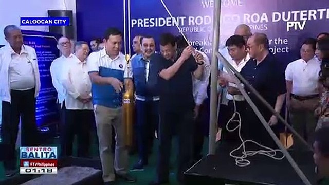 Pangulong Duterte, nanguna sa pagbubukas ng NLEx Harbor Link Segment 10