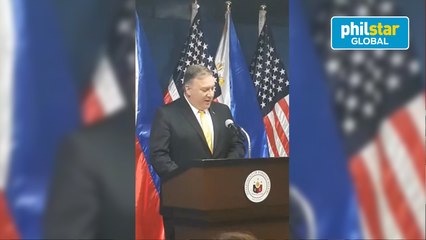 Any armed attack in South China Sea will trigger US-Philippines treaty, Pompeo says