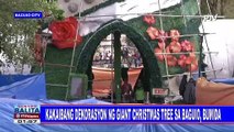 Kakaibang dekorasyon ng Giant Christmas Tree sa Baguio, bumida