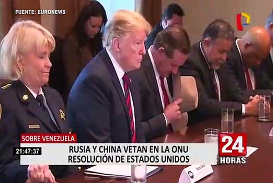 Sobre Venezuela: China y Rusia vetan en la ONU resolución de Estados Unidos