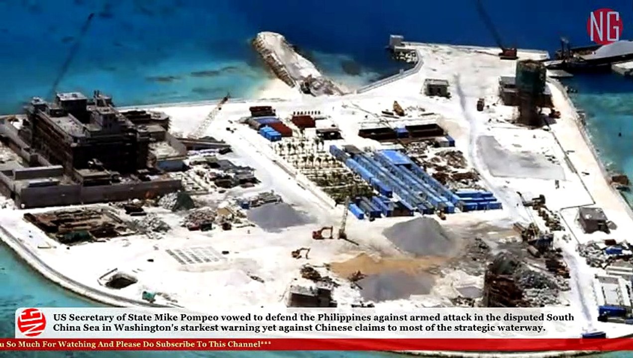 USA Starkest Warning Against China On Disputed Waters