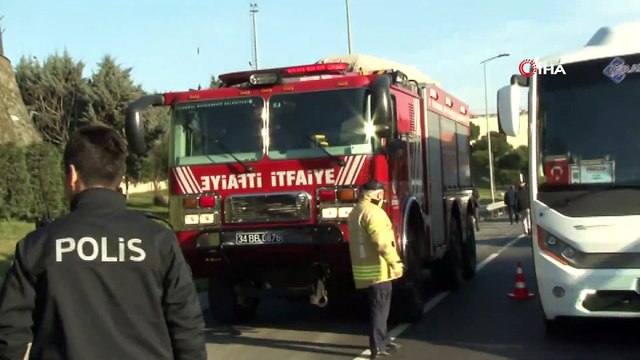 - Bayrampaşa’da servis aracı devrildi: 11 yaralı