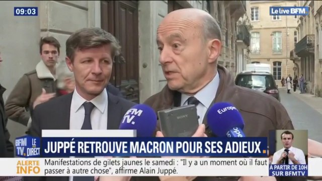 Alain Juppé est très impressionné par la capacité d'écoute d'Emmanuel Macron
