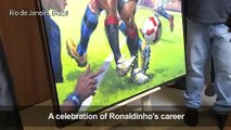 Exhibition in honour of former football star Ronaldinho