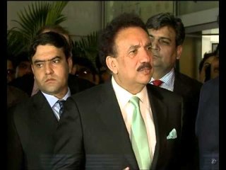 We want peace between India and Pakistan : Rehman Malik