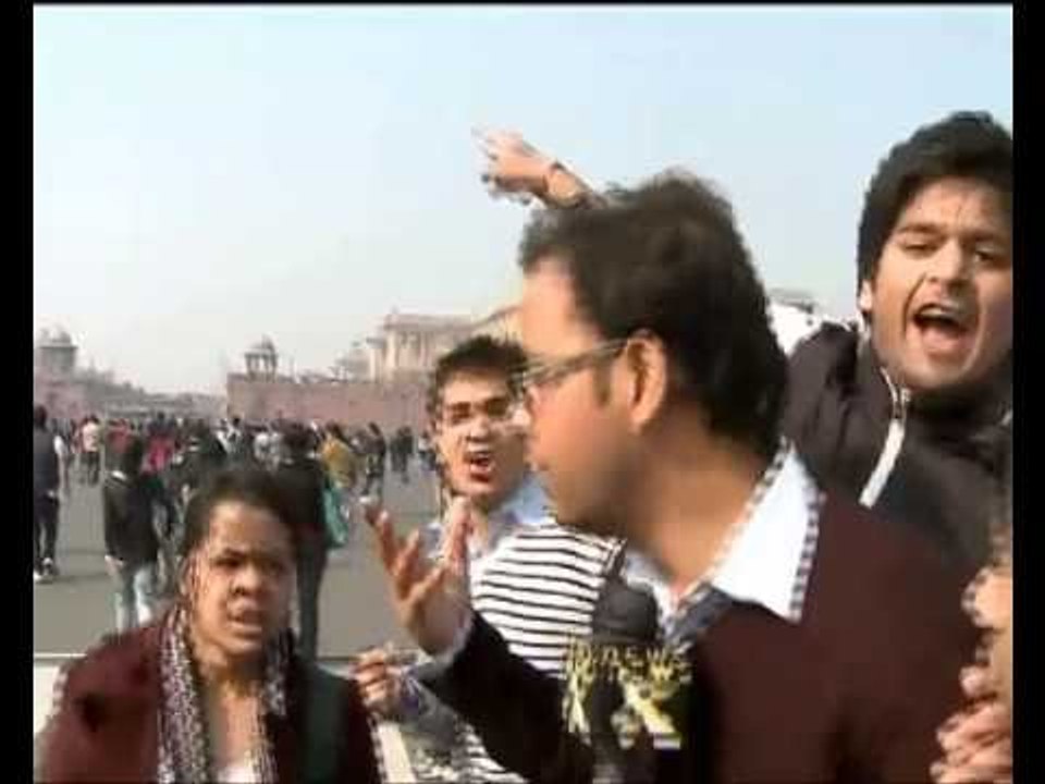 Delhi Protest Over Rape