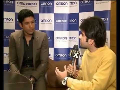 Farhan Akhtar Promoting Health Products Post Bhag Milkha Bhag