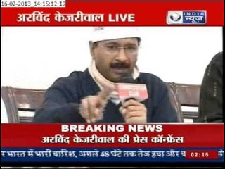 Kejriwal Targets Delhi Jal Board