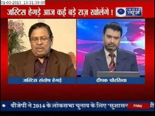 I am with Team Anna, not with Team Arvind: Santosh Hegde