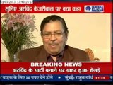 Justice Santosh Hegde Targets Kejriwal