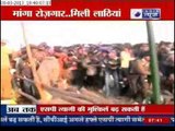 Police lathicharge agitating teachers outside Bihar Assembly