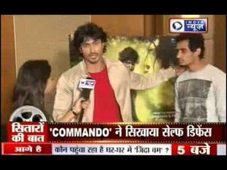 Commando Movie star "Vidyut" talks Exclusive on India News