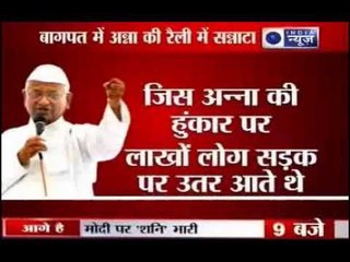 Anna Hazare: Lonely Anna