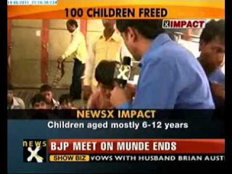 NewsX impact: 100 child labourers freed by Rajasthan Police
