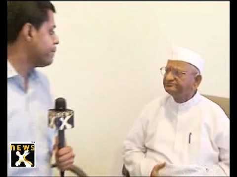 Anna Hazare speaks exclusively to NewsX