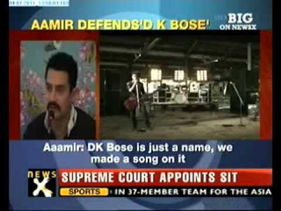 Aamir defends 'D K Bose'