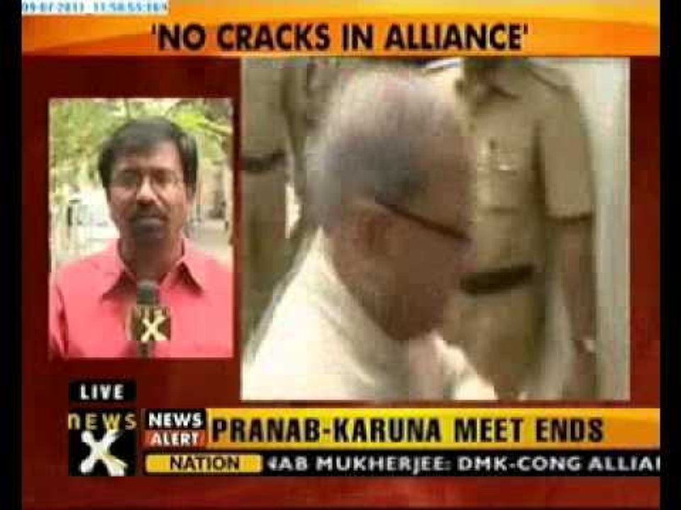 DMK-Congress alliance intact: Pranab
