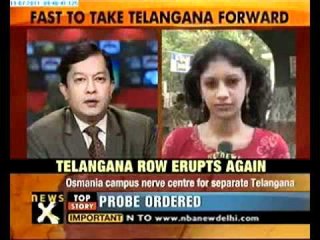 Telangana row erupts again