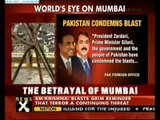 Pakistan condemns Mumbai blasts