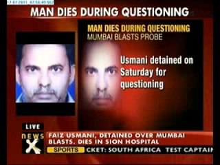 Mumbai Blasts probe: Man dies during questioning by police