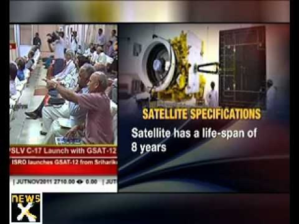 ISRO successfully launches GSAT-12 communicatio...