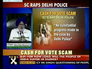 Cash-for-vote scam: SC slams Delhi police