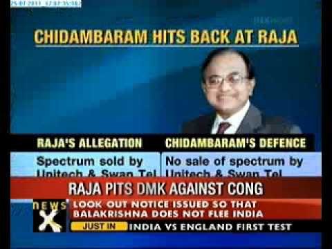 2G scam: Raja drags in PM, Chidambaram