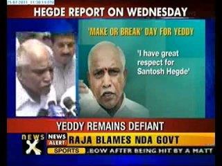 Yeddy returns from holiday, says phone-tapping charge baseless