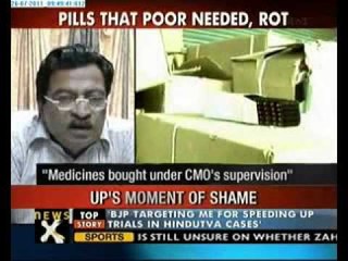 Life saving medicines rot in UP