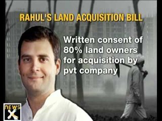 Land acquisition bill: Rahul dares CM Mayawati again