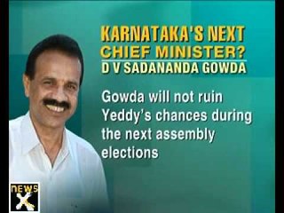 Yeddyurappa wants Sadanand Gowda as successor