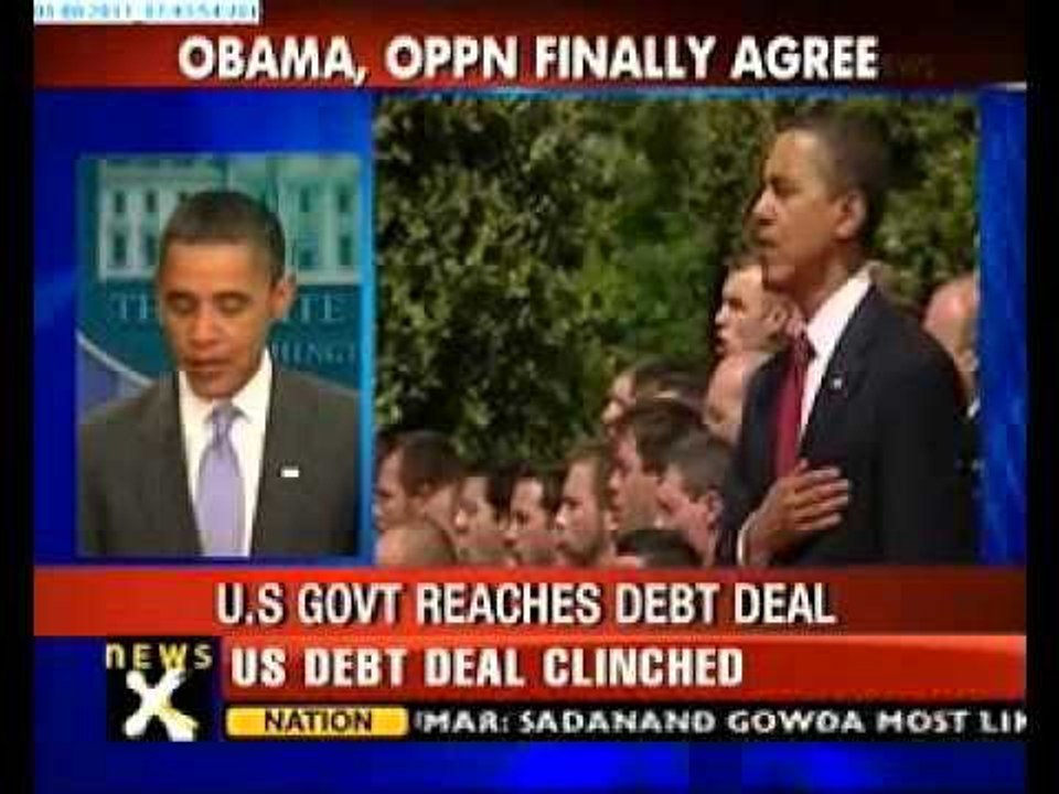 Barack Obama announces deal to end U.S. debt crisis