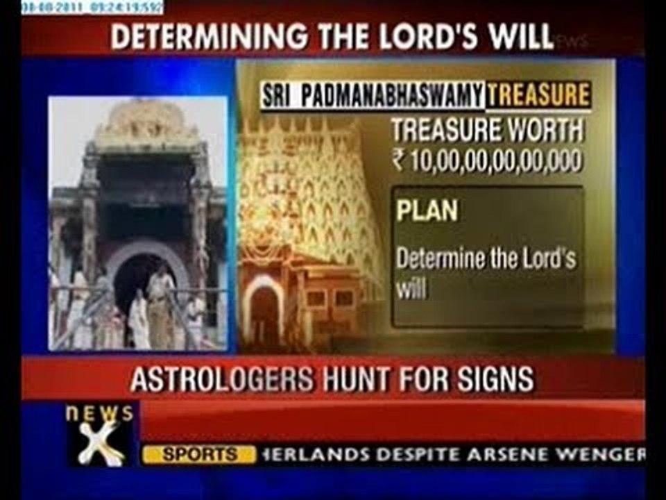 Kerala temple treasure: Priests seek divine opinion