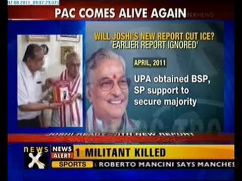 2G scam: PAC chairman MM Joshi circulates new report