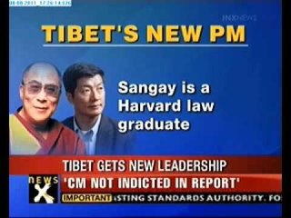 Lobsang Sangay is new Tibetan PM in exile