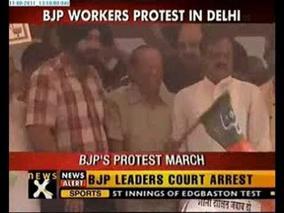 BJP corners govt, protests at Jantar Mantar