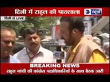 Rahul Gandhi in action for Delhi elections