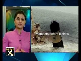 Exclusive photos of MV Rak sinking